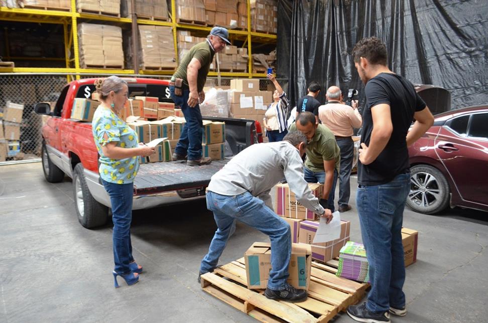 COMIENZA SEYD PROCESO DE ENTREGA DE LIBROS DE TEXTO GRATUITOS