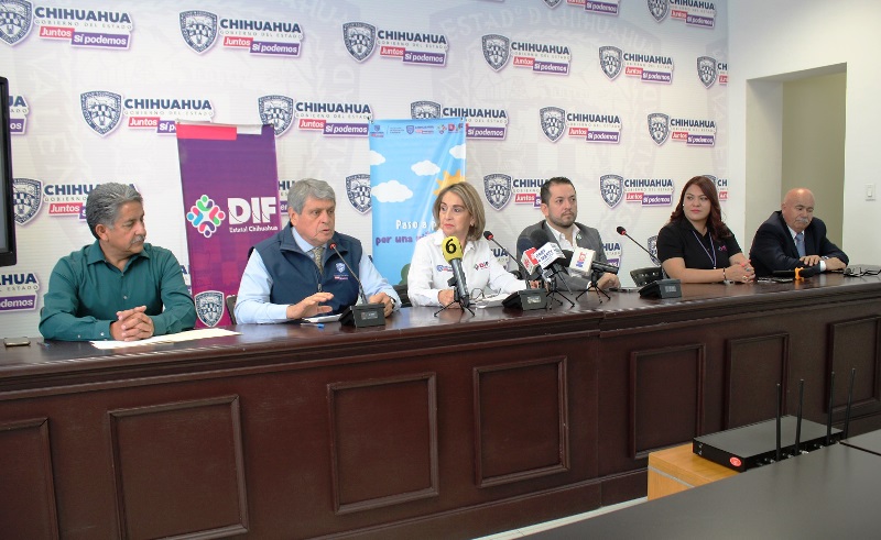 ANUNCIAN SEYD Y DIF ESTATAL EVENTO “PASO A PASO POR UNA NIÑEZ FELIZ” EN CIUDAD JUÁREZ