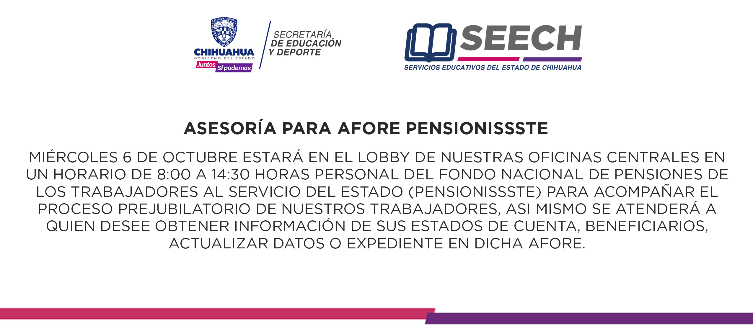 ASESORÍA PARA AFORE PENSIONISSSTE 