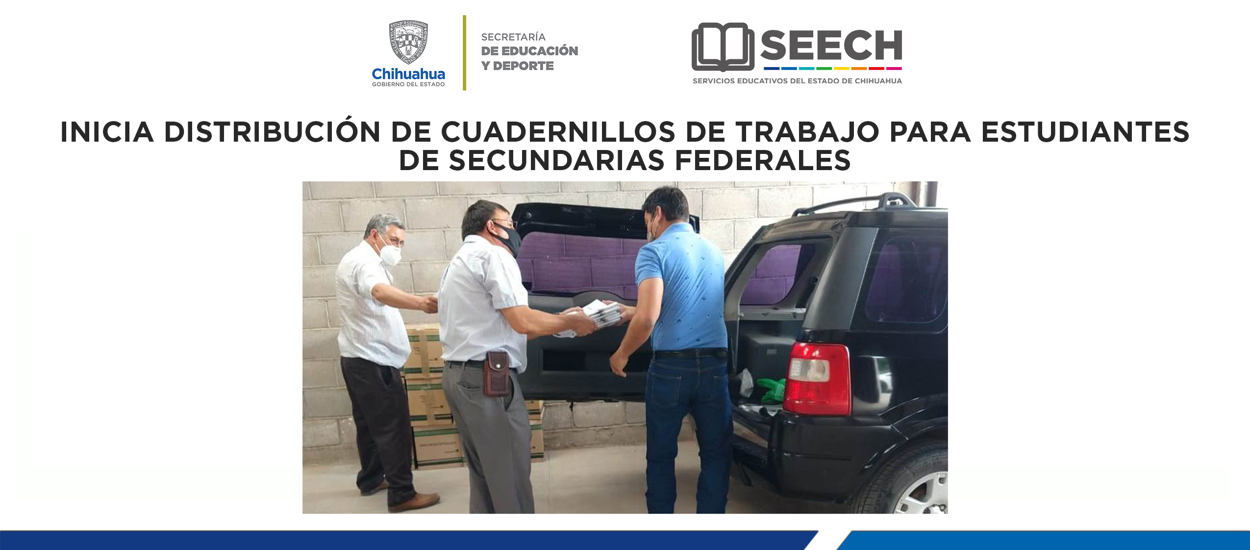 INICIA DISTRIBUCIÓN DE CUADERNILLOS