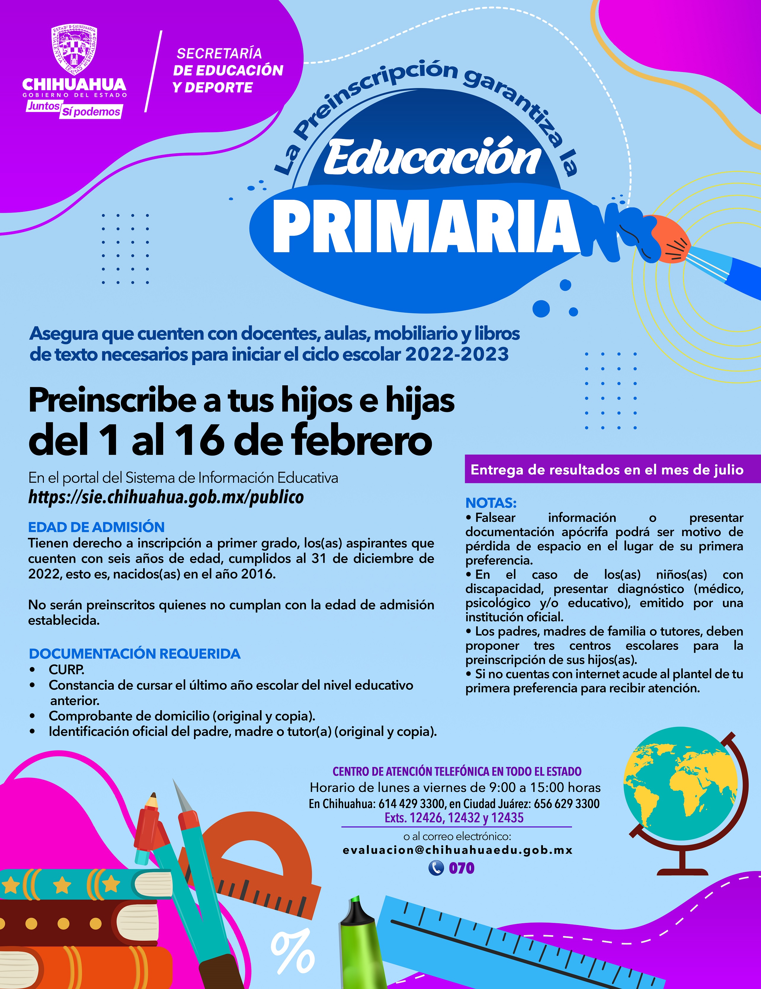 INICIAN PREINSCRIPCIONES 