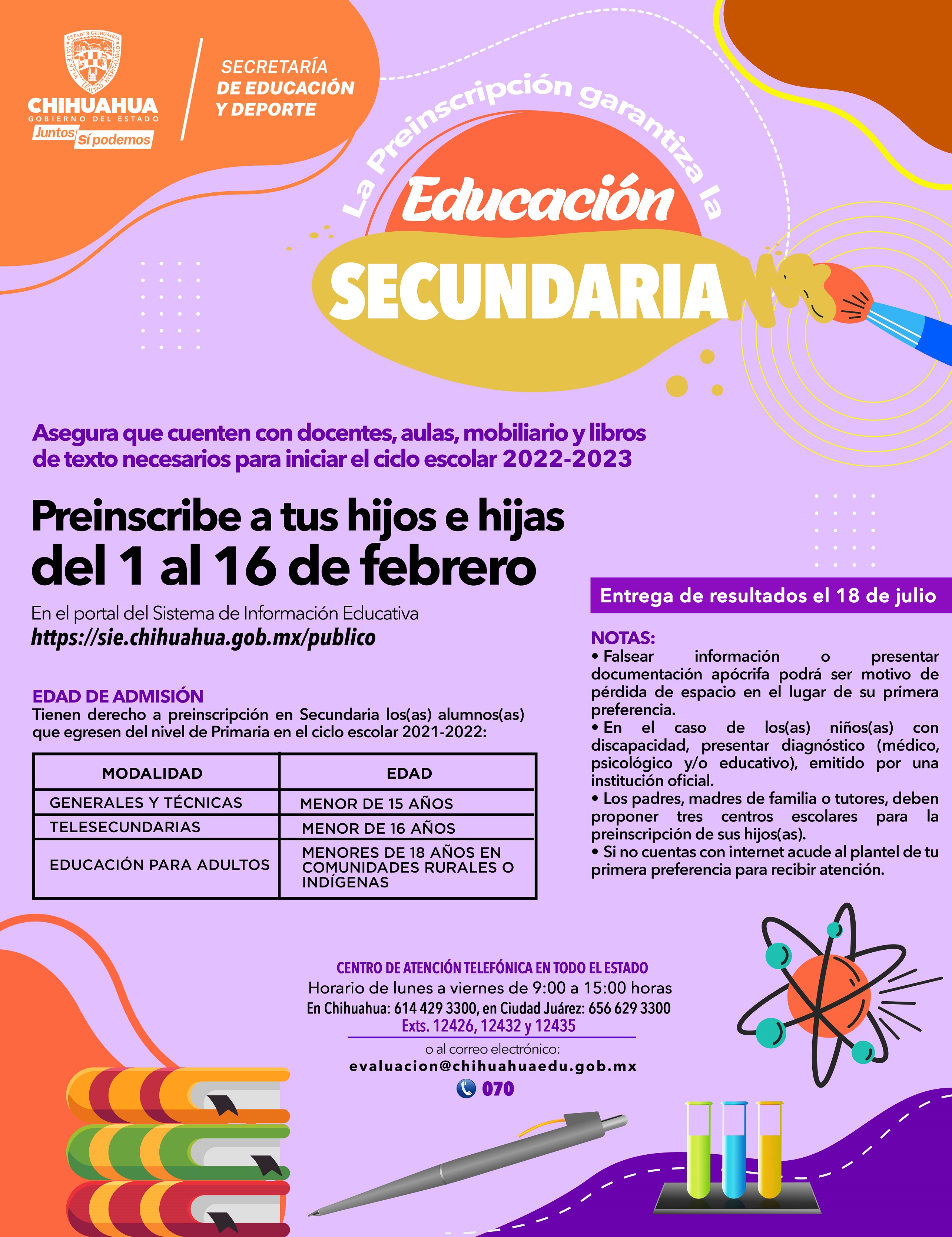 INICIAN PREINSCRIPCIONES 