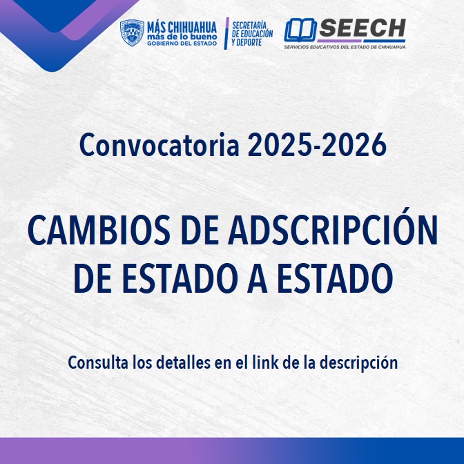 cambios de adscripción