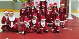 Con la participación de 230 niñas y niños de 12 planteles de Preescolar de Samalayuca, Ahumada y Juárez, se llevó a cabo el Festival Decembrino 2025 en la Región Norte.