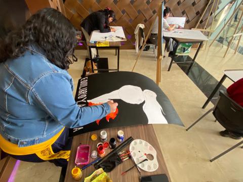 Con la participación de 250 estudiantes de la Zona IV de Secundarias Generales iniciaron las actividades culturales en Ciudad Juárez.