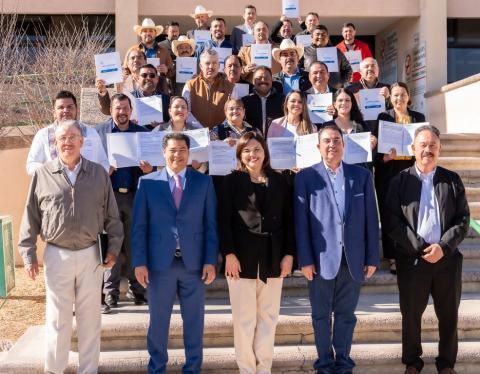 Firmamos un convenio con 36 presidencias municipales, para fortalecer la colaboración interinstitucional en favor de estudiantes de educación Básica de los Centros Regionales de Educación Integral (CREI), así como de alumnado de las Misiones Culturales Rurales.