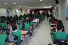 Con la participación de 130 estudiantes de Escuelas Secundarias Técnicas de las zonas II y IV, se llevó cabo la Sexta Edición de la Olimpiada de Habilidades Básicas para el Aprendizaje (OHBA) 2025, en el salón de usos múltiples de la Secundaria Técnica No. 44, en Ciudad Juárez.